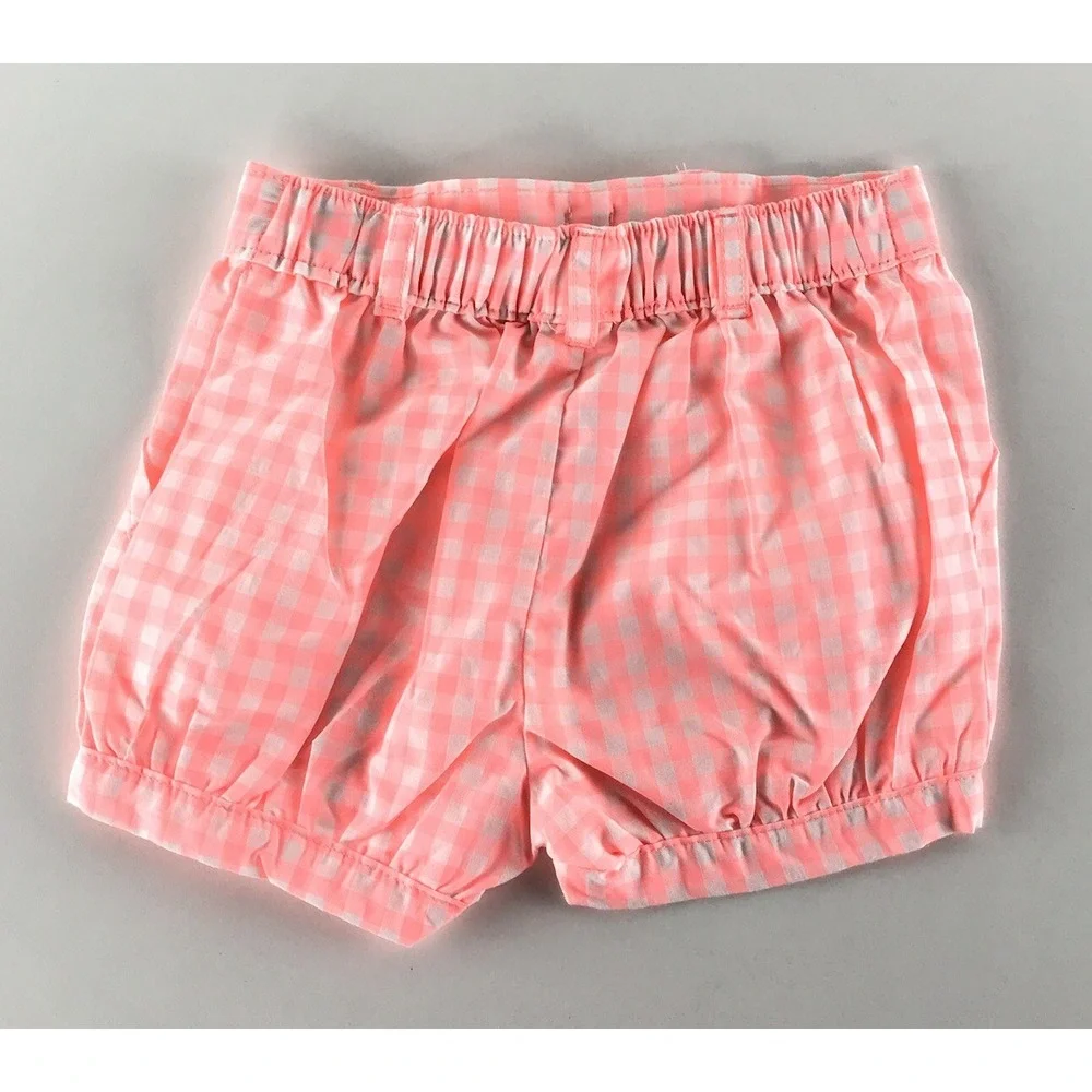 NWT Carter's Shorts Bloomers Fruit Checkered Summer Baby Girls 24 Month Set Of 2